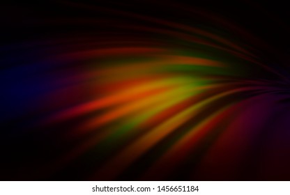 Dark Red vector blurred bright pattern. Glitter abstract illustration with gradient design. New design for your business.