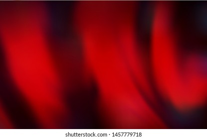 Dark Red vector blurred bright template. New colored illustration in blur style with gradient. Smart design for your work.