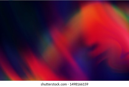 Dark Red vector blurred bright pattern. An elegant bright illustration with gradient. Blurred design for your web site.