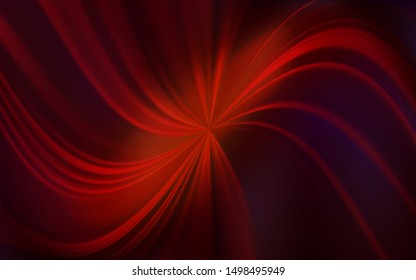 Dark Red vector blurred bright pattern. New colored illustration in blur style with gradient. Completely new design for your business.