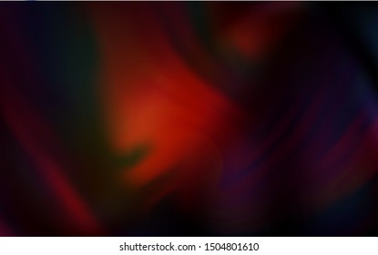 Dark Red vector blurred bright template. Shining colored illustration in smart style. New style design for your brand book.