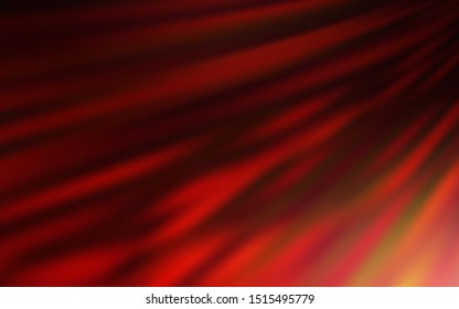 Dark Red vector blurred bright template. Glitter abstract illustration with gradient design. New way of your design.