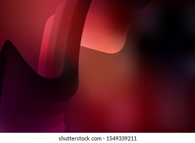 Dark Red vector blurred bright texture. Glitter abstract illustration with gradient design. Completely new design for your business.