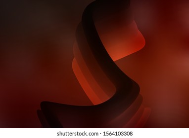 Dark Red vector blurred bright template. Abstract colorful illustration with gradient. Background for a cell phone.