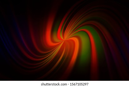 Dark Red vector blurred bright pattern. Abstract colorful illustration with gradient. Background for a cell phone.