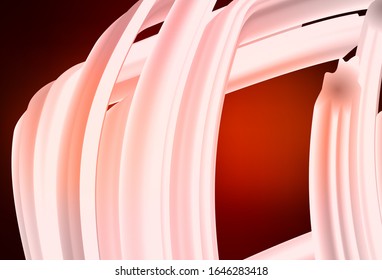 Dark Red vector blurred bright template. An elegant bright illustration with gradient. The best blurred design for your business.