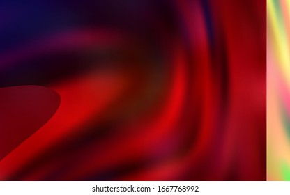 Dark Red vector blurred bright pattern. An elegant bright illustration with gradient. Blurred design for your web site.