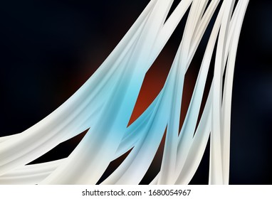Dark Red vector blurred bright texture. Colorful illustration in abstract style with gradient. Background for a cell phone.