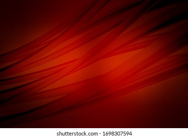 Dark Red vector blurred bright template. Colorful illustration in abstract style with gradient. Smart design for your work.