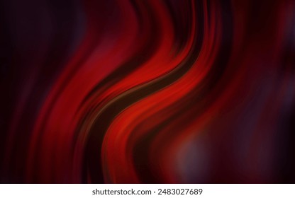 Dark Red vector blurred bright pattern. Creative illustration in halftone style with gradient. New design for your business.