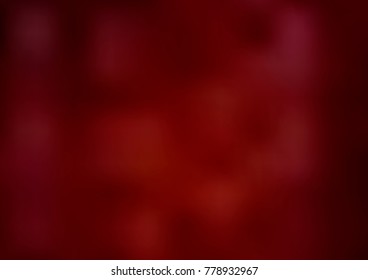 Dark Red vector blurred bright background. Colorful illustration in abstract style with gradient. The template can be used as a background of a cell phone.