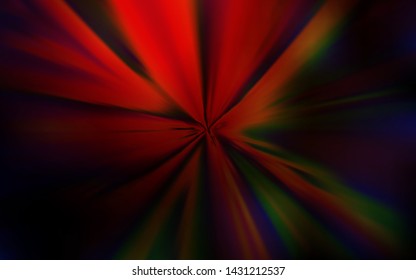 Dark Red vector blurred and colored pattern. A completely new colored illustration in blur style. New style for your business design.