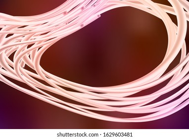 Dark Red vector blurred and colored pattern. An elegant bright illustration with gradient. Elegant background for a brand book.
