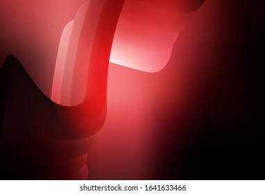 Dark Red vector blurred and colored pattern. Shining colored illustration in smart style. New way of your design.