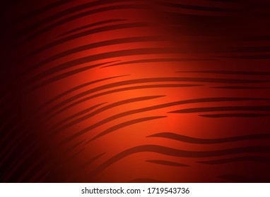 Dark Red vector blurred and colored pattern. Glitter abstract illustration with gradient design. Smart design for your work.