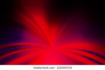 Dark Red vector blurred and colored pattern. Creative illustration in halftone style with gradient. The best blurred design for your business.