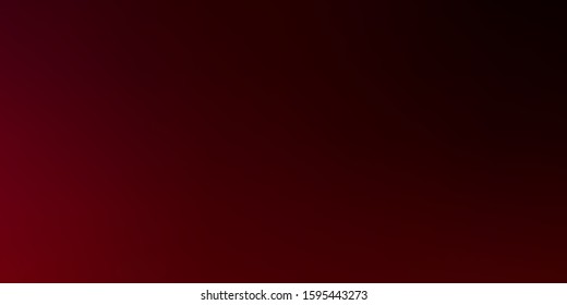 Dark Red vector blurred colorful template. Colorful abstract illustration with gradient. Sample for your web designers.