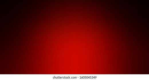 Dark Red vector blurred colorful pattern. Colorful abstract illustration with gradient. Base for your app design.
