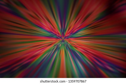 Dark Red vector blurred pattern. Creative illustration in halftone style with gradient. The best blurred design for your business.