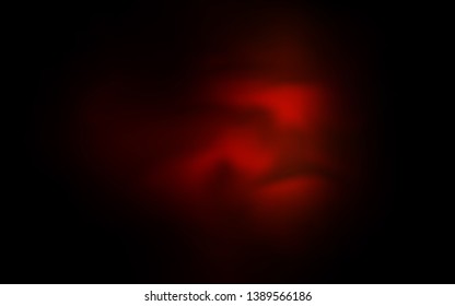 Dark Red vector blurred pattern. Colorful illustration in abstract style with gradient. Elegant background for a brand book.