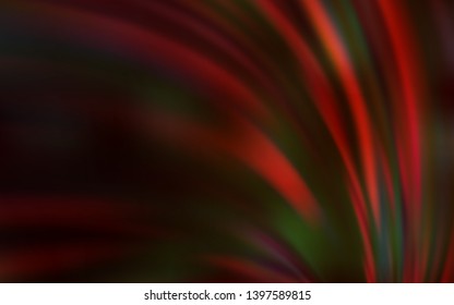 Dark Red vector blurred pattern. Colorful abstract illustration with gradient. Background for designs.