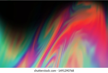 Dark Red vector blurred pattern. Creative illustration in halftone style with gradient. Background for a cell phone.