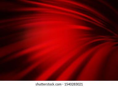 Dark Red vector blurred pattern. Creative illustration in halftone style with gradient. Completely new design for your business.