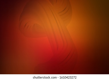 Dark Red vector blurred pattern. Abstract colorful illustration with gradient. New way of your design.