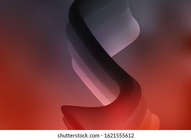 Dark Red vector blurred pattern. Modern abstract illustration with gradient. Blurred design for your web site.