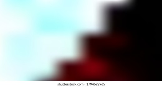 Dark red vector blurred pattern. Abstract colorful illustration in blur style with gradient. Your design for applications.