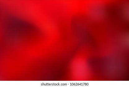 Dark Red vector blurred shine abstract template. Colorful abstract illustration with gradient. Brand-new style for your business design.