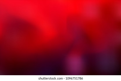 Dark Red vector blurred shine abstract template. Modern geometrical abstract illustration with gradient. The best blurred design for your business.