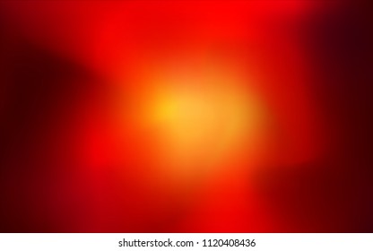 Dark Red vector blurred shine abstract cover. Glitter abstract illustration with an elegant design. Brand-new style for your business design.