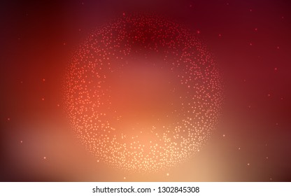 Dark Red vector blurred shine abstract texture. New colored illustration in blur style with gradient. Elegant background for a brand book.