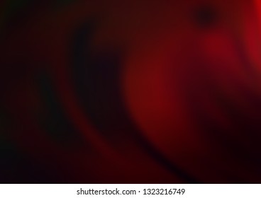 Dark Red vector blurred shine abstract template. Colorful illustration in blurry style with gradient. Brand new design for your business.
