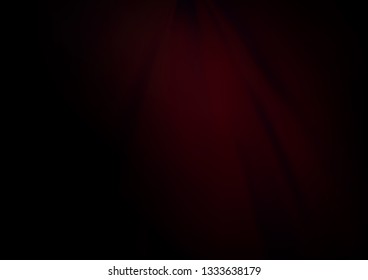 Dark Red vector blurred shine abstract template. An elegant bright illustration with gradient. Brand new design for your business.