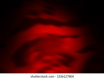 Dark Red vector blurred shine abstract pattern. Creative illustration in halftone style with gradient. A completely new design for your business.