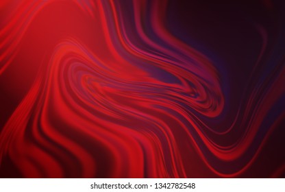 Dark Red vector blurred shine abstract template. Modern abstract illustration with gradient. Completely new design for your business.