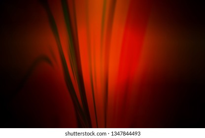 Dark Red vector blurred shine abstract template. Creative illustration in halftone style with gradient. Completely new design for your business.