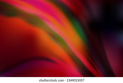 Dark Red vector blurred shine abstract texture. A completely new colored illustration in blur style. Elegant background for a brand book.