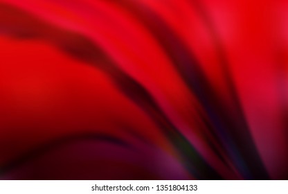 Dark Red vector blurred shine abstract template. A completely new colored illustration in blur style. Completely new design for your business.