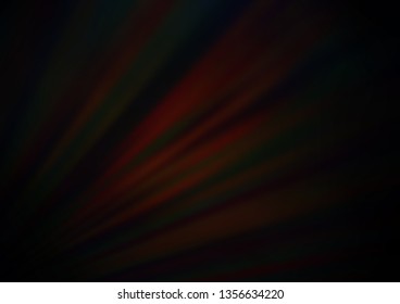 Dark Red vector blurred shine abstract template. Creative illustration in halftone style with gradient. A new texture for your design.