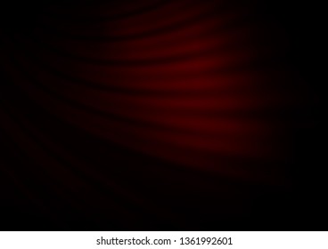 Dark Red vector blurred shine abstract pattern. An elegant bright illustration with gradient. A new texture for your design.