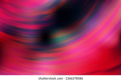 Dark Red vector blurred shine abstract background. Colorful abstract illustration with gradient. Completely new design for your business.
