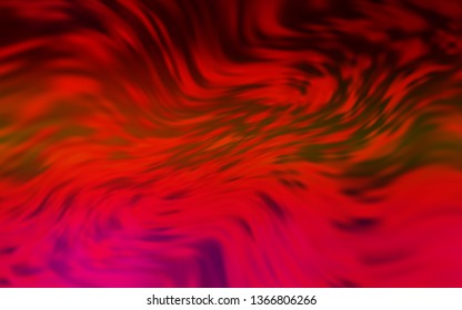 Dark Red vector blurred shine abstract background. A completely new colored illustration in blur style. Background for a cell phone.