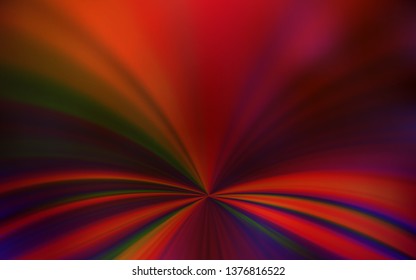 Dark Red vector blurred shine abstract texture. New colored illustration in blur style with gradient. New way of your design.
