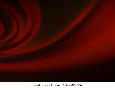 Dark Red vector blurred shine abstract background. Creative illustration in halftone style with gradient. The elegant pattern for brand book.