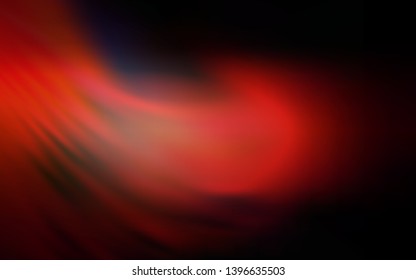 Dark Red vector blurred shine abstract template. Modern abstract illustration with gradient. New way of your design.
