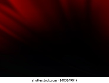 Dark Red vector blurred shine abstract background. A vague abstract illustration with gradient. The template for backgrounds of cell phones.