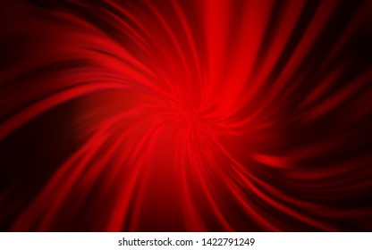 Dark Red vector blurred shine abstract background. New colored illustration in blur style with gradient. Background for a cell phone.